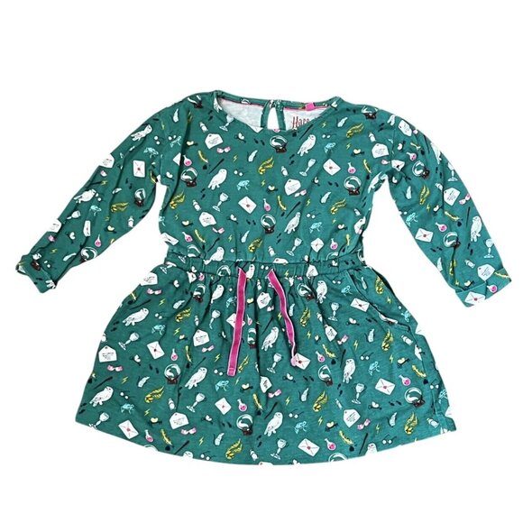 Mini Boden x Harry Potter Hogwarts Printed Dress 2-3y - Picture 1 of 11